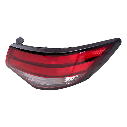Brock Aftermarket Replacement Passenger Right Tail Light Assembly Quarter Mounted Compatible with 2020 Nissan Sentra