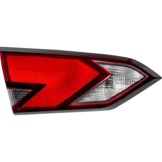 Brock 4222-0039L Driver Side Left Combination Tail Light Assembly Lid Mounted Compatible with 2020-2024 Nissan Versa