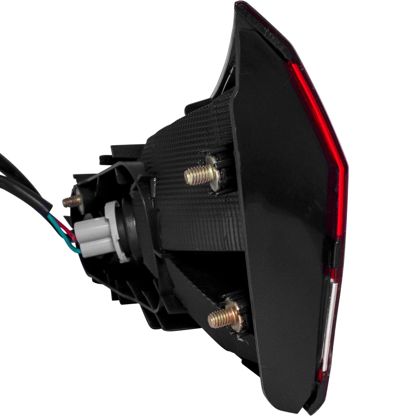 Brock 4222-0039L Driver Side Left Combination Tail Light Assembly Lid Mounted Compatible with 2020-2024 Nissan Versa