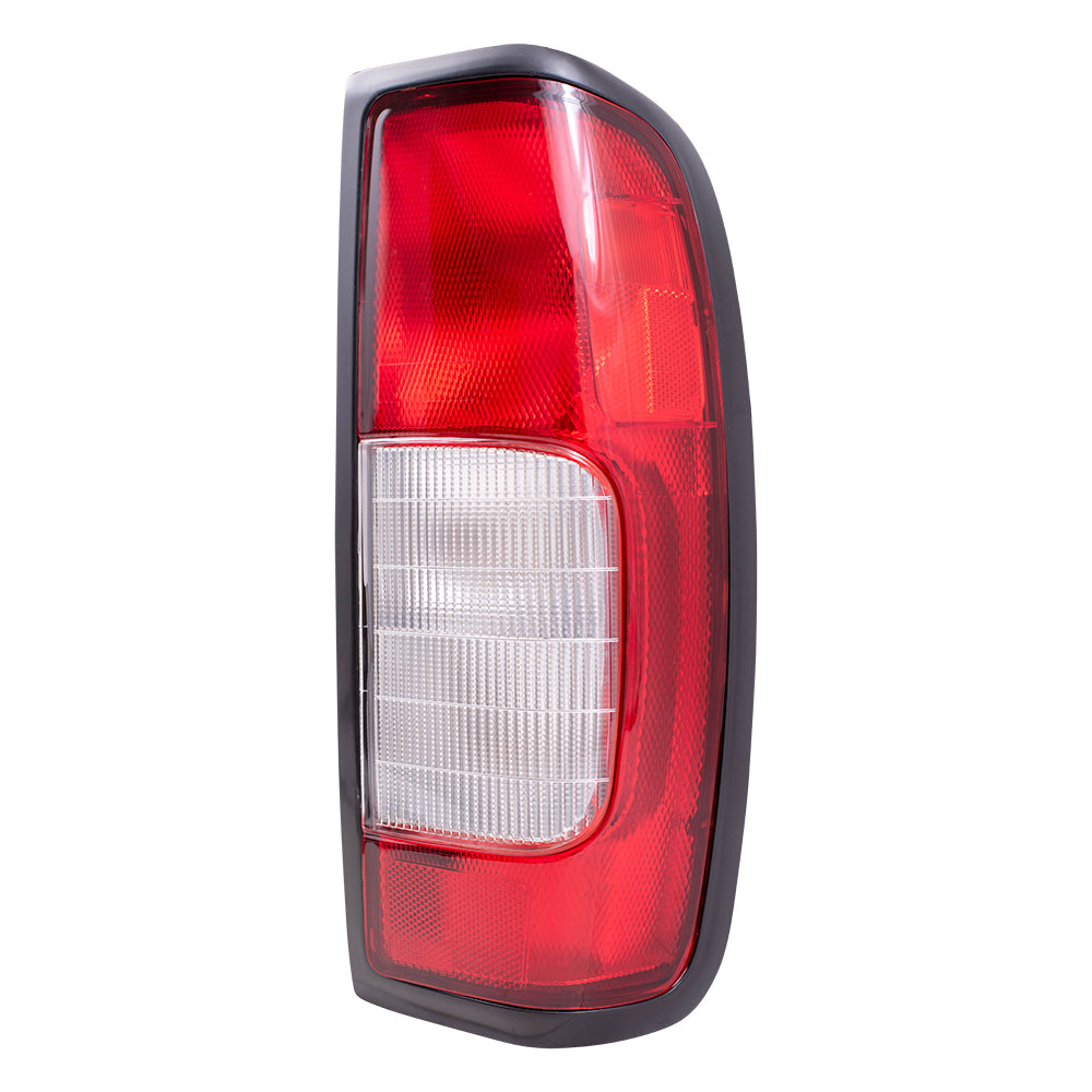 Brock Replacement Passengers Taillight Tail Lamp Compatible with 98-00 Frontier Pickup Truck 26554-3S525