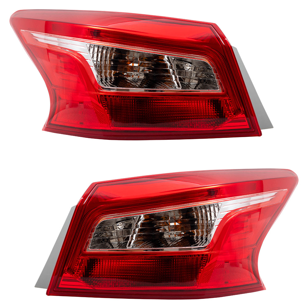 Tail Light for 2016-2019 Sentra Body Mounted 265553YU0A Set NI2804108