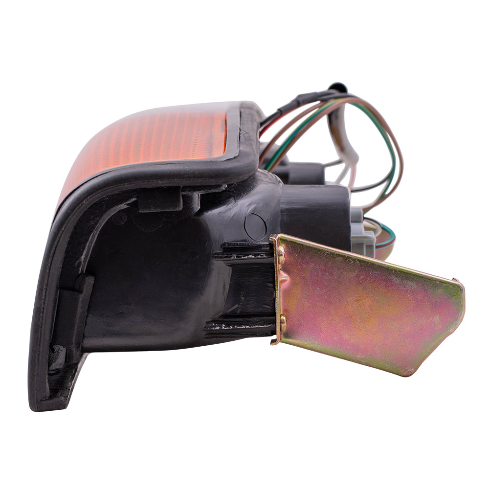 Brock Replacement Driver Side Tail Light Assembly Compatible with 1986-1994 D21 WITHOUT Dual Rear Wheels and 95-97 Pickup Truck B6555-3B300