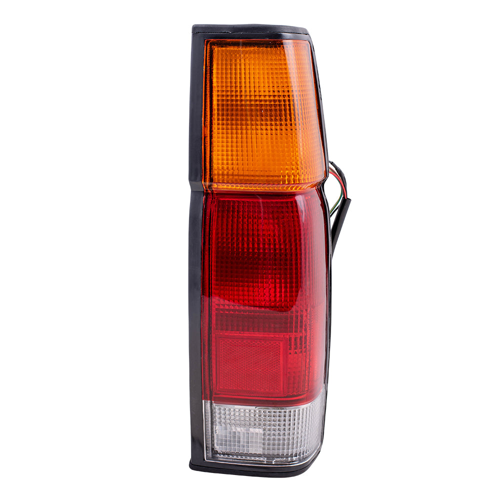 Brock Replacement Passenger Side Tail Light Assembly Compatible with 1986-1994 D21 WITHOUT Dual Rear Wheels and 95-97 Pickup Truck B65503B300