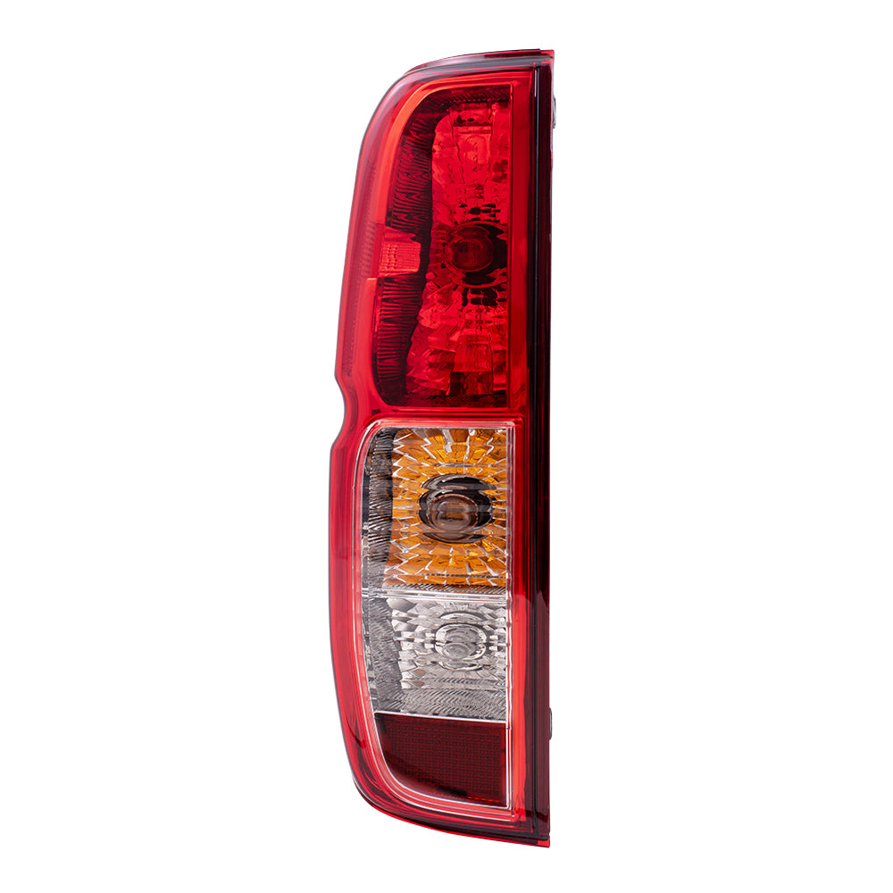 Brock Replacement Drivers Taillight Quarter Panel Mounted Tail Lamp Compatible with 05-14 Frontier Pickup Truck 26555EA825