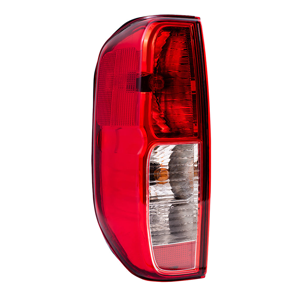 Brock Replacement Drivers Taillight Quarter Panel Mounted Tail Lamp Compatible with 05-14 Frontier Pickup Truck 26555EA825