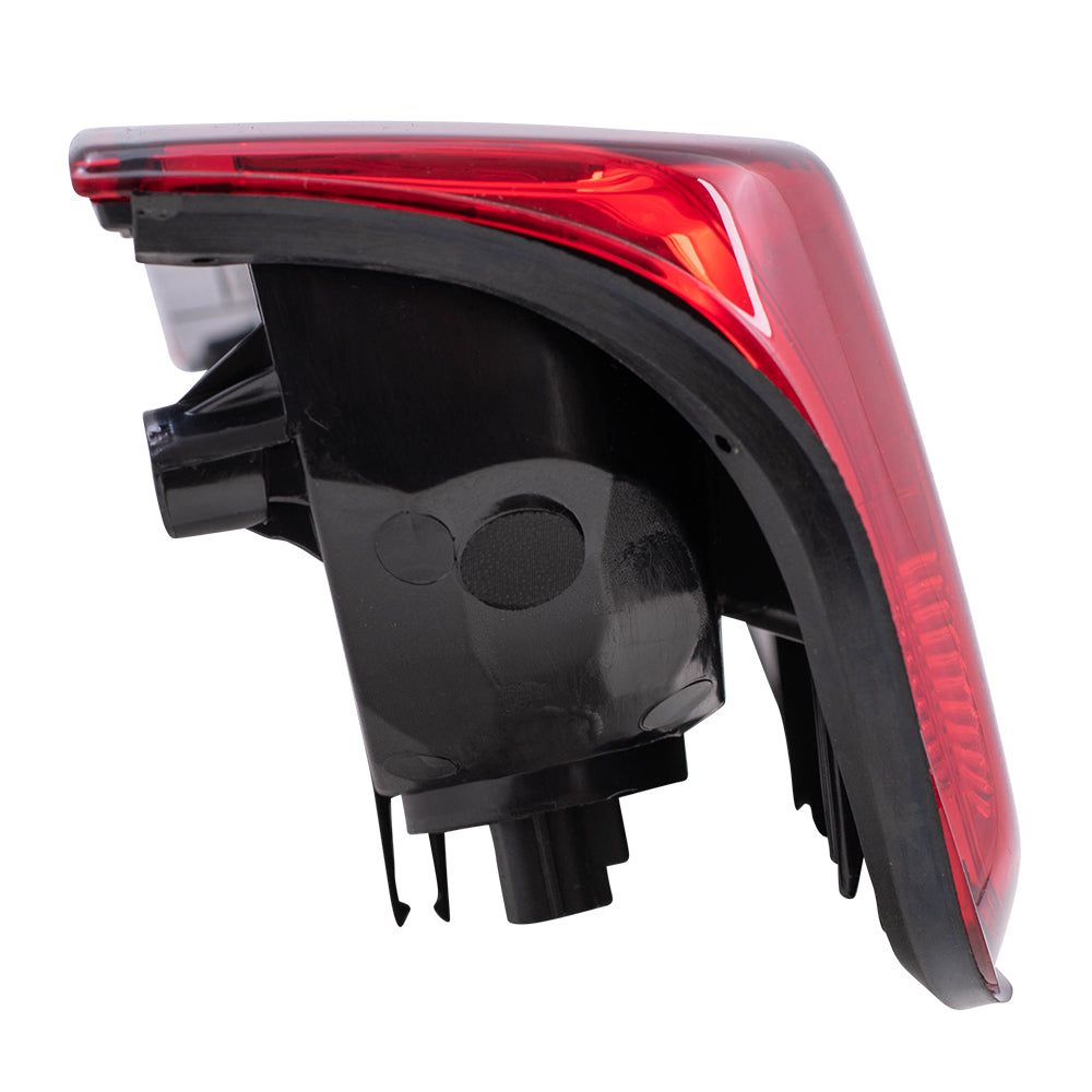 Brock Replacement Drivers Taillight Quarter Panel Mounted Tail Lamp Compatible with 05-14 Frontier Pickup Truck 26555EA825