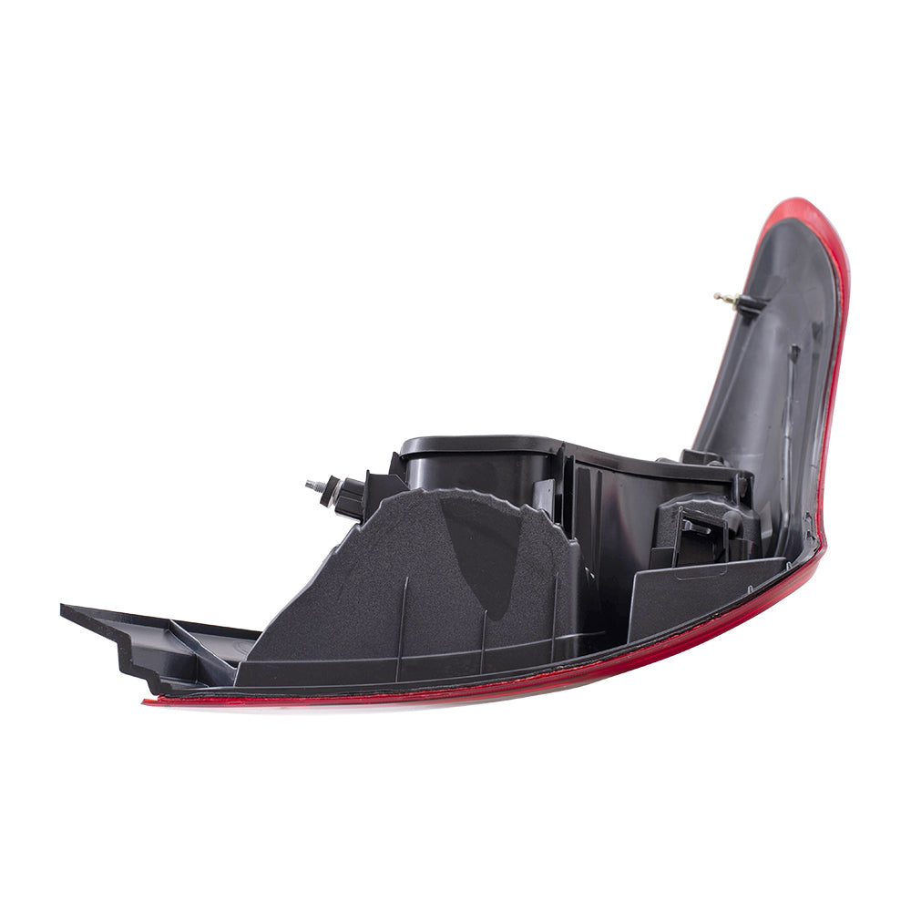 Brock Replacement Drivers Taillight Tail Lamp Compatible with 12-16 Versa Sedan 26555-3AN0A