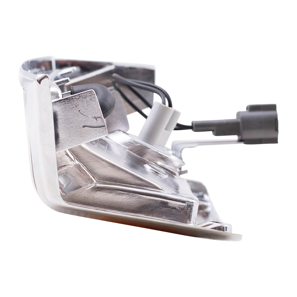 Park/Signal/Side Marker for 1990-1994 D21 Chrome Bezel for 1995-1997 Pickup B611588G00 Left NI2550107