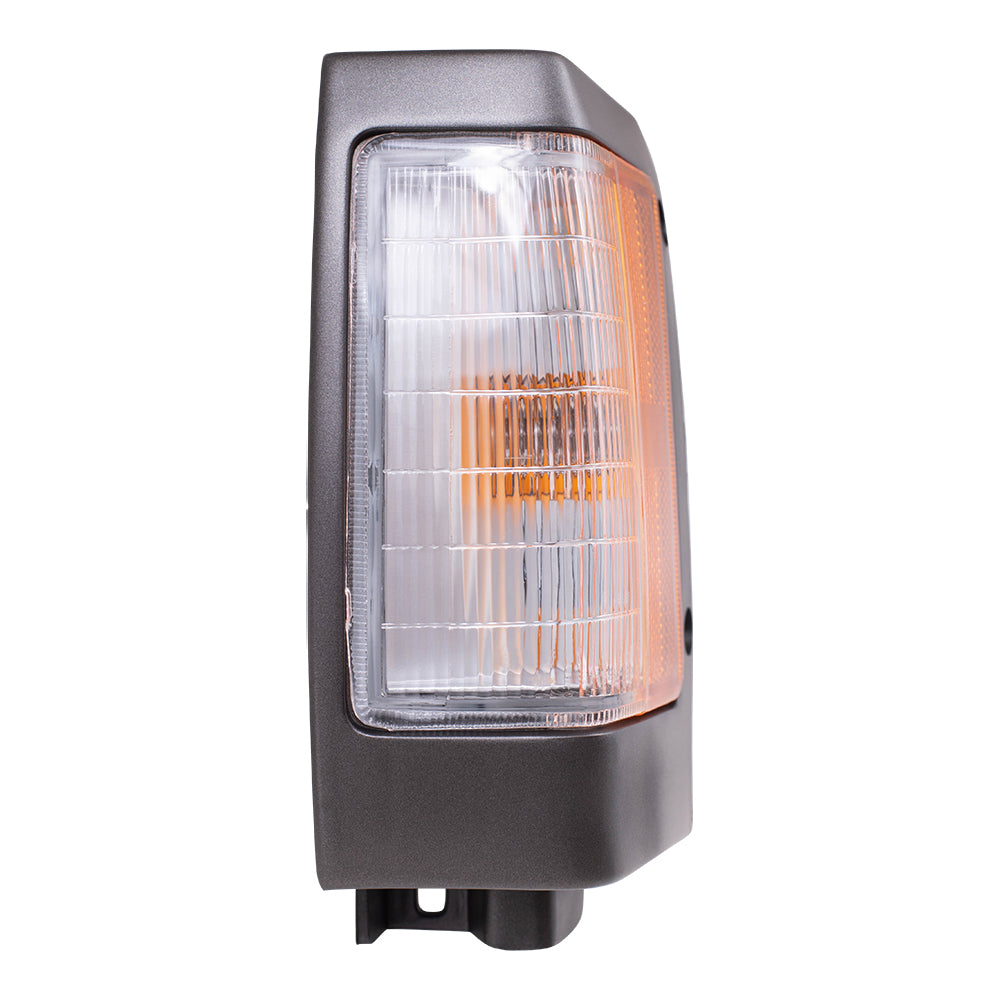 Park/Signal/Side Marker for 1990-1994 D21 Black Bezel for 1995-1997 Pickup B611501G02 Left NI2550104