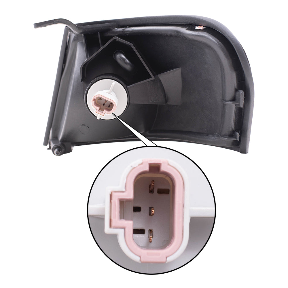 Park/Signal/Side Marker for 1995-1998 200SX for 1995-1999 Sentra 261201M325 Right NI2521113