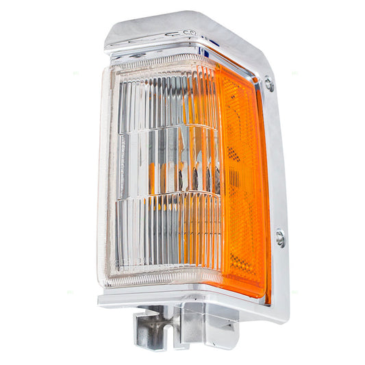 Park/Signal/Side Marker for 1993-1995 Pathfinder Chrome Trim for B611560G00 Left NI2550125