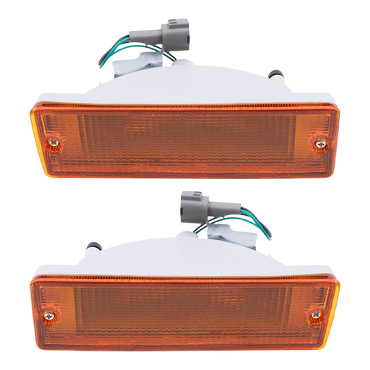 Park/Signal/Side Marker for 1988-1994 D21 for 1988-1995 Pathfinder 1995-1997 Pickup B613541G02 Set NI2520108
