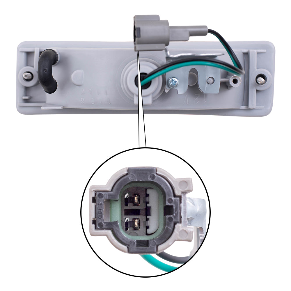 Park/Signal/Side Marker for 1988-1994 D21 for 1988-1995 Pathfinder 1995-1997 Pickup B613041G02 Right NI2521108