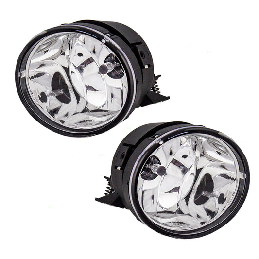 Fog Light for 2004-2015 Titan for 2005-2007 Armada 2004-2004 Pathfinder Armada 26155ZE00A Set NI2592119