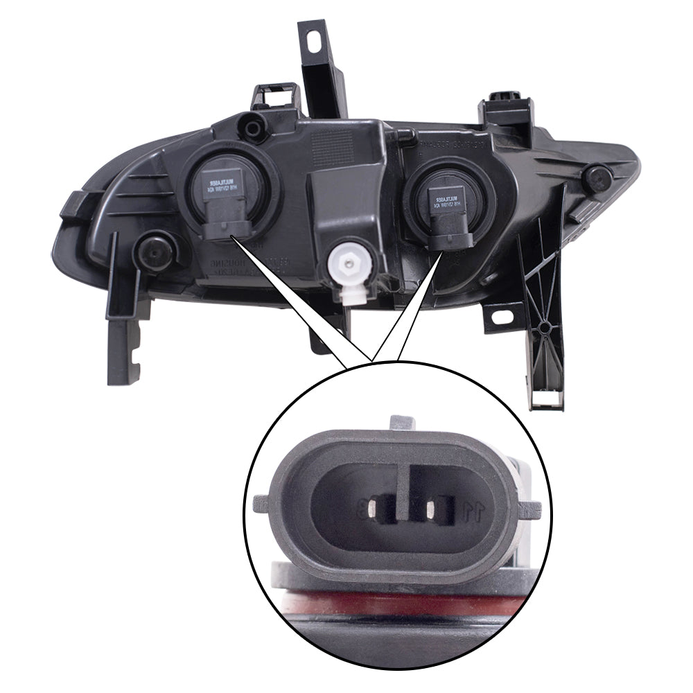 Fog Light for 2016-2018 Maxima for 261554RA0B Left NI2592134