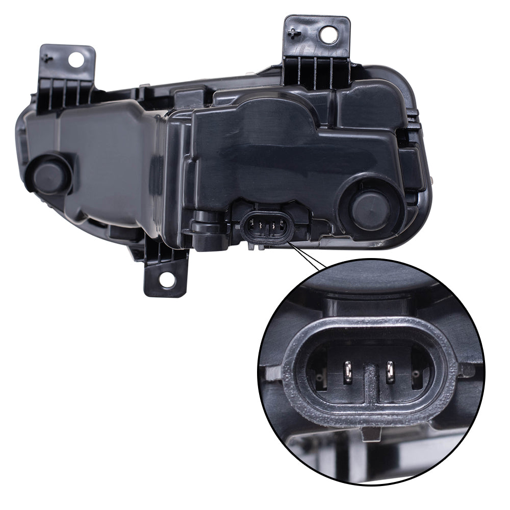 Fog Light for 2022-2022 Frontier LED for 2020-2023 Sentra 2020-2024 Titan 2020-2024 Titan XD 261558996C Set NI2592141