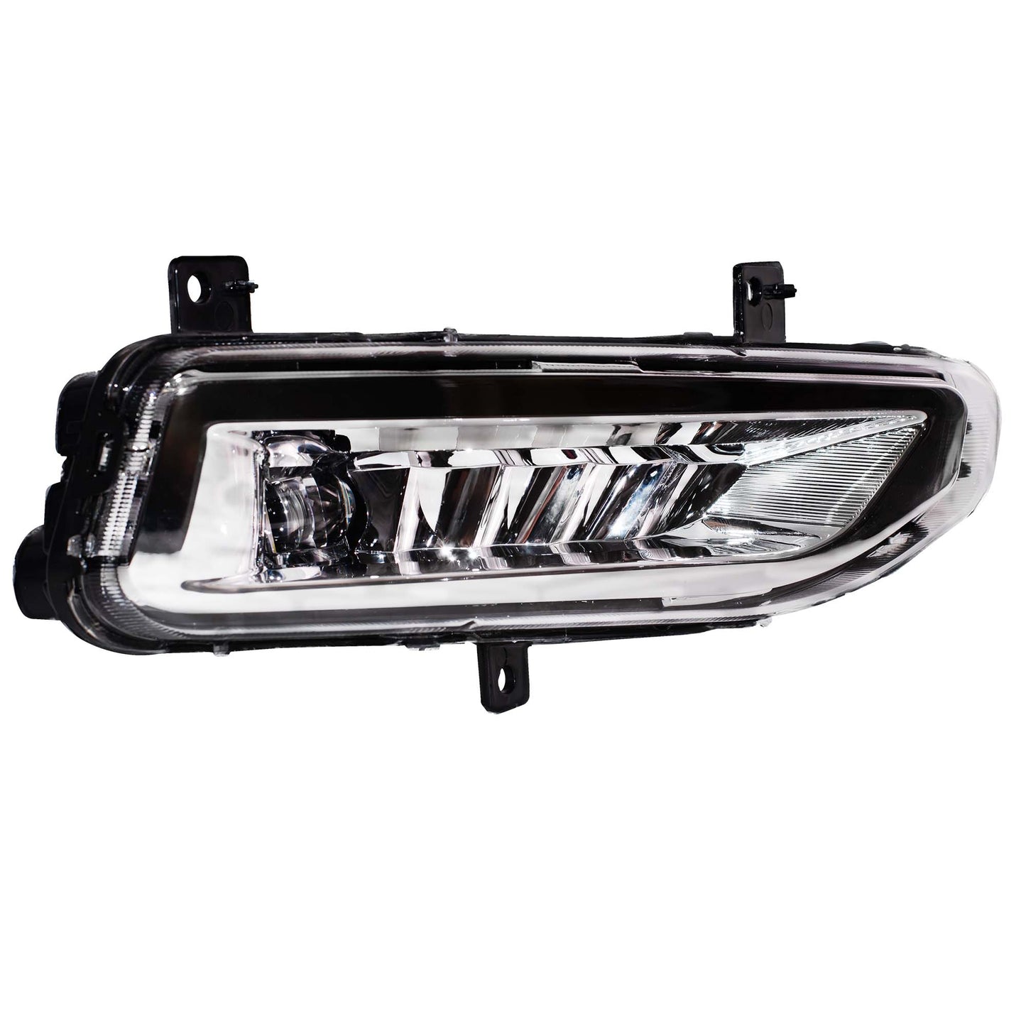 Brock Passenger Side Right CAPA Certified Fog Light Assembly Compatible with 2020-2023 Nissan Sentra 2020-2024 Nissan TITAN 2020-2024 Nissan TITAN XD 2022-2024 Nissan Frontier 4225-0031R-CAPA