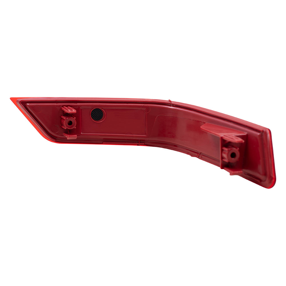 Brock Replacement Driver Side Rear Reflector Compatible with 2017-2019 Rogue & 2017-2019 Rogue Hybrid