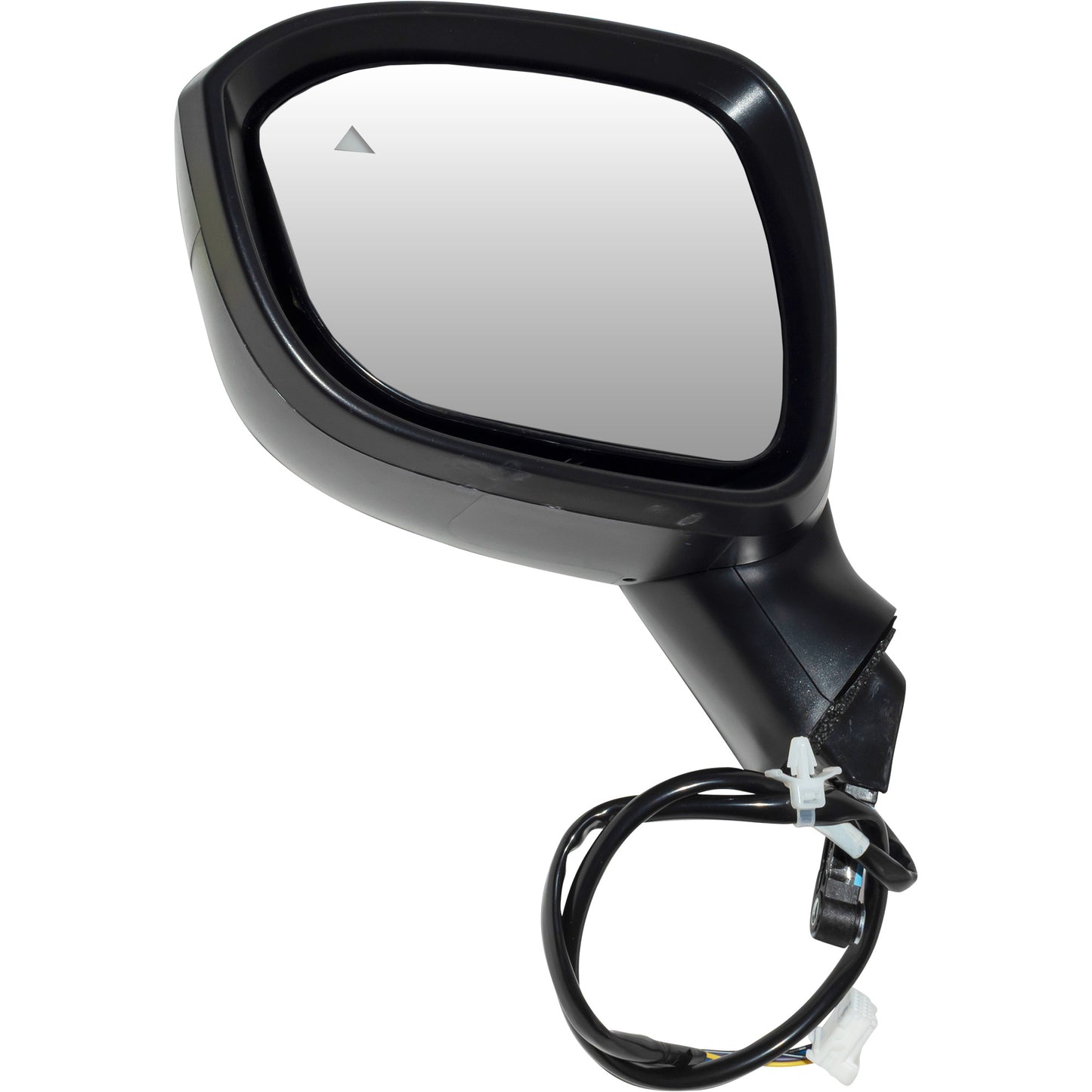 Brock Driver Side Left Power Door Mirror Textured Black With Blind Spot Detection Without Heat-Turn Signal Light-Around View Camera Compatible with 2021-2022 Nissan Rogue S 4331-0007L