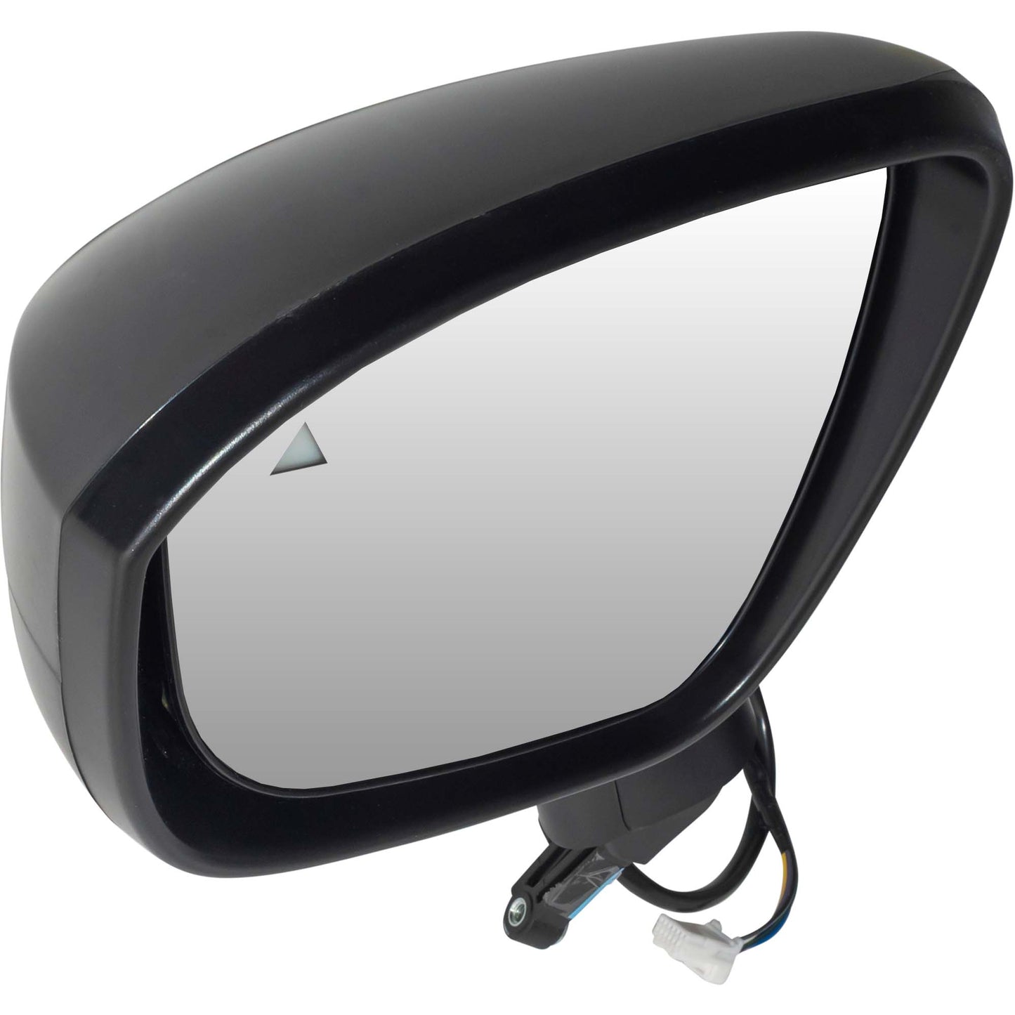 Brock Driver Side Left Power Door Mirror Textured Black With Blind Spot Detection Without Heat-Turn Signal Light-Around View Camera Compatible with 2021-2022 Nissan Rogue S 4331-0007L