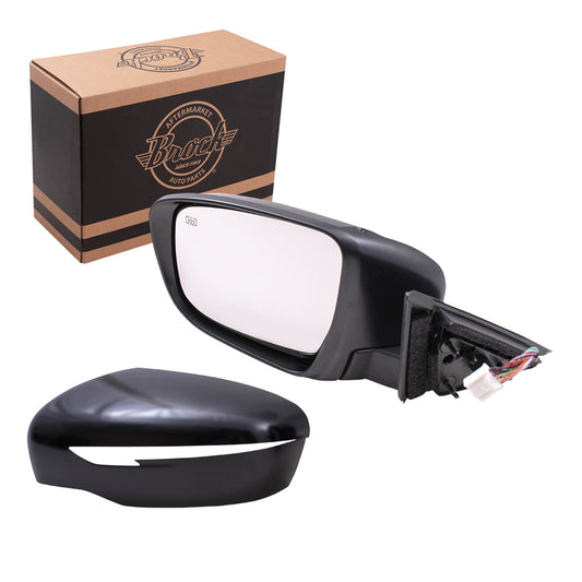 Power Mirror for 2017 Rogue Korea Built Turn Signal Indicator Heated 963025HJ3A Left
