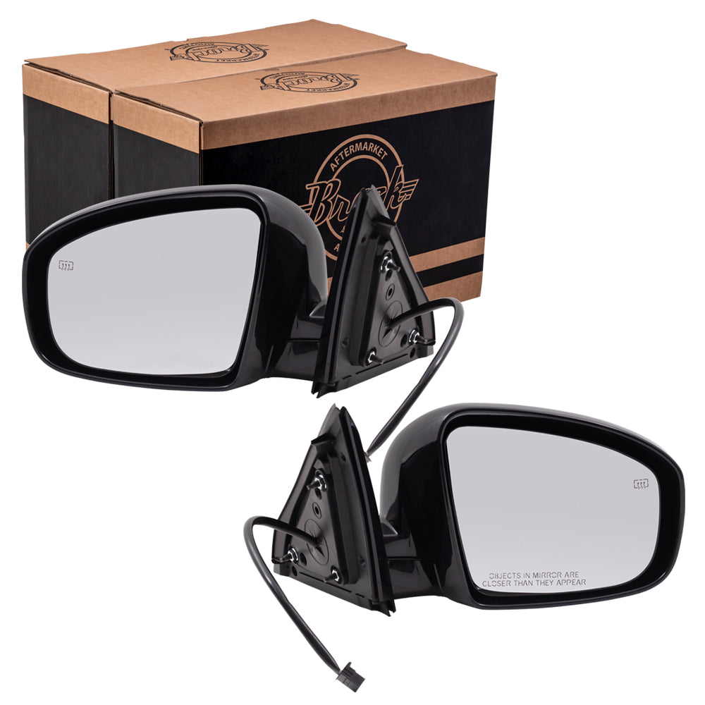 Power Mirror for 2014-2015 QX60 Heated Power Fold for 2013 JX35 963023JA9A Set IN1320133