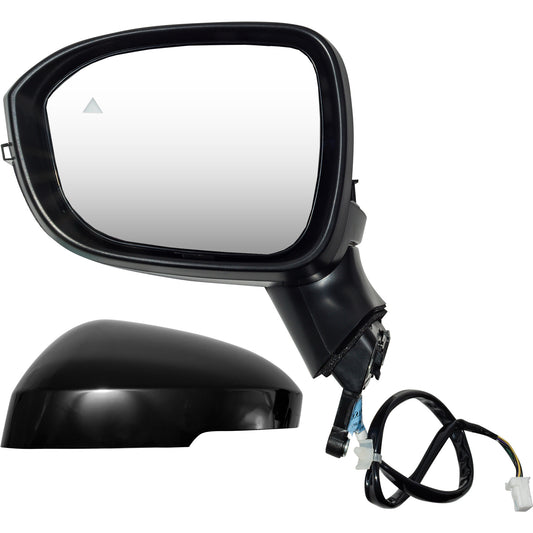 Power Mirror for 2023 Rogue Blind Spot Detection Turn Signal Indicator Heated 963026RR1B Left NI1320333