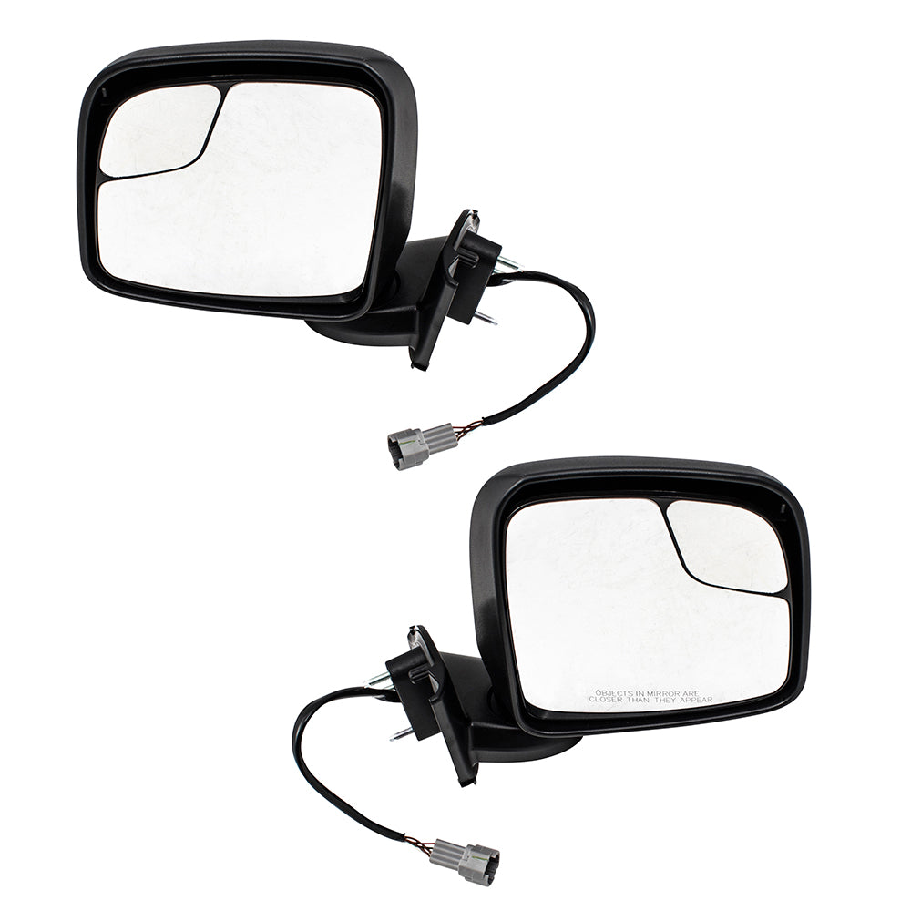 Power Mirror for 2015-2018 City Express w/o Appearance Package w/ Spotter Glass Heated for 2013-2021 NV200 19317359 Set NI1320246