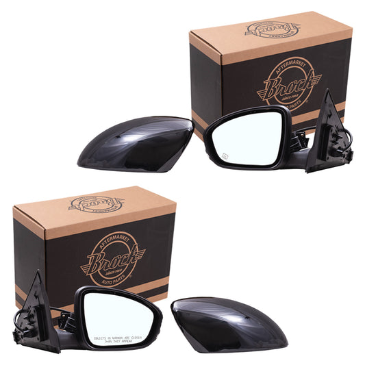 Power Mirror for 2020-2021 Sentra Turn Signal Indicator Heated 963026LB1A Set NI1320327