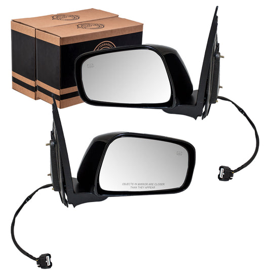 Power Mirror for 2005-2021 Frontier Pro-4X/SE/SE Off-Road w/ Leather Seats Heated for 2005-2012 Pathfinder 96302EA19E Set NI1320190