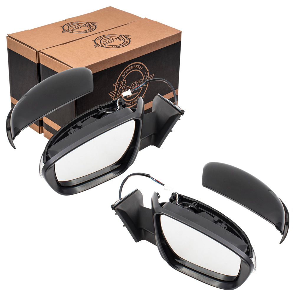 Power Mirror for 2017-2020 Rogue Turn Signal Indicator Heated 963025HK0A Set NI1320287