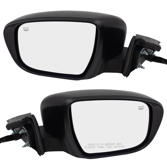 Power Mirror for 2017-2020 Rogue Japan/USA Built Camera Turn Signal Indicator Memory Heated 963026FL0A Set NI1320289