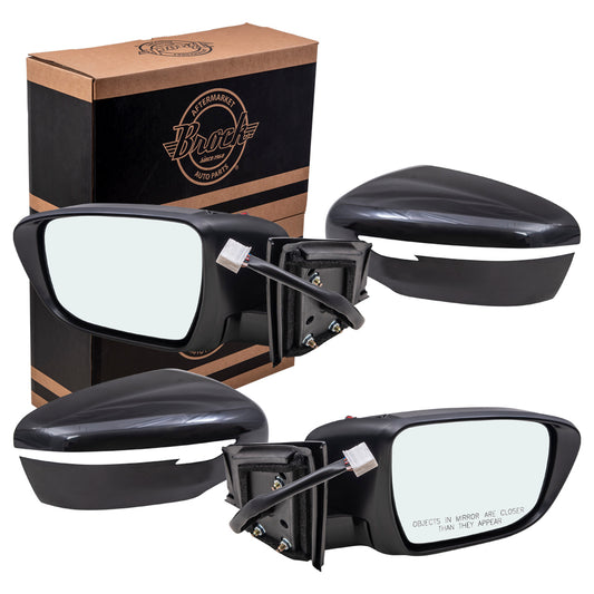 Power Mirror for 2016-2021 Murano Built From 3/16 Around View Monitor Turn Signal Indicator Memory Heated 963025AA4C Set NI1320288