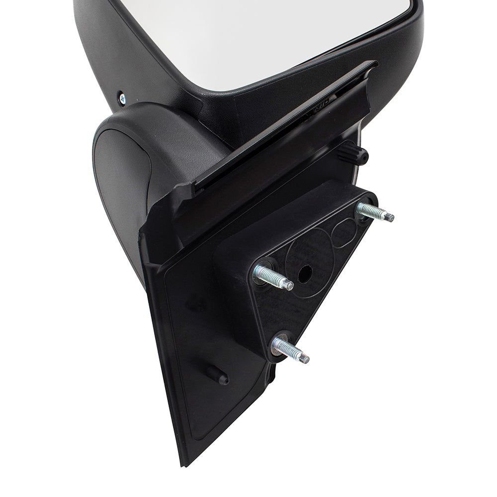 BROCK Drivers Manual Side View Mirror Spotter Glass Left Textured Compatible with 13-17 City Express NV200 19317311 963023LM0A