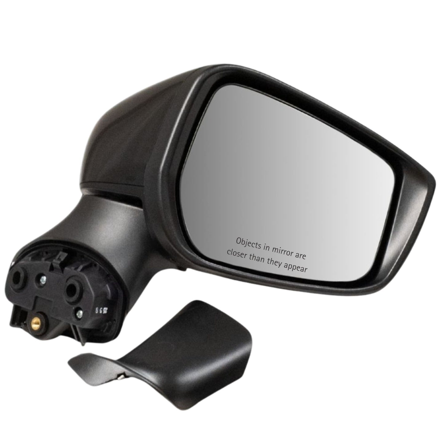 Manual Mirror for 2020-2025 Versa Smooth Black Cap OE Substitute 963015EE0A Right NI1321321
