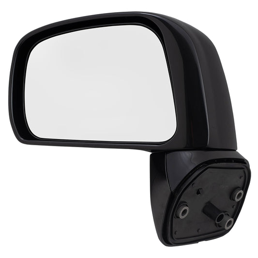 BROCK Manual Mirror Compatible with 2009-2011 Versa Sedan Base Drivers Left Side View 96302ZW40A 96302-ZW40A