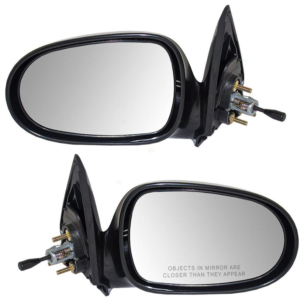 Manual Mirror for 2000-2006 Sentra 963025M100 Set