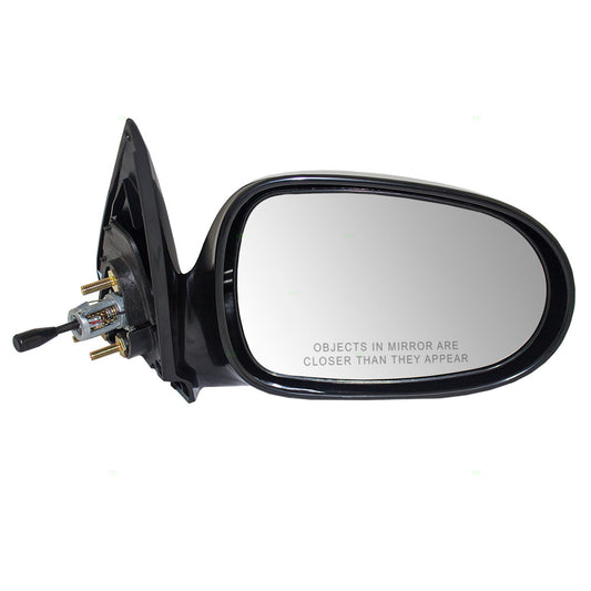 Passengers Manual Remote Side View Mirror Compatible with 00-06 Sentra 963015M100