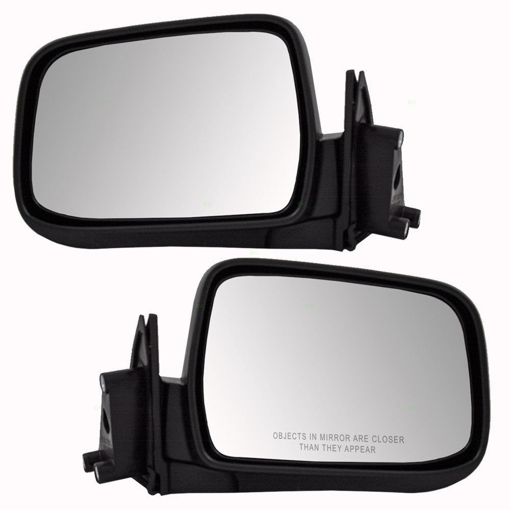 Manual Mirror for 1998-2004 Frontier 2000-2004 Xterra 963023S510 Set