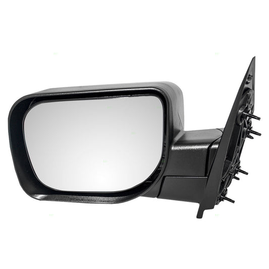 Manual Mirror for 2004-2015 Titan Single Arm 2005-2014 Armada 2004-2004 Pathfinder Armada 2004-2010 QX56 96302ZH00A Left