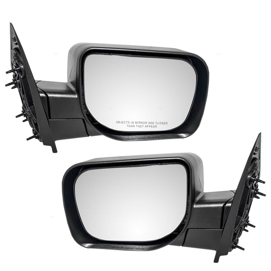 Manual Mirror for 2004-2014 Titan Single Arm 2005-2014 Armada 2004-2004 Pathfinder Armada 2004-2010 QX56 96302ZH00A Set