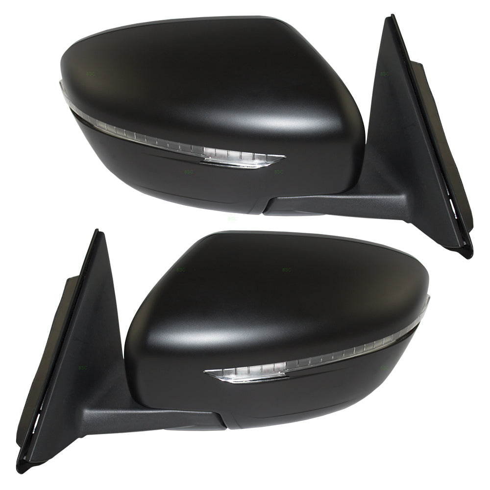 Power Mirror for 2014-2016 Rogue USA Built Turn Signal Indicator 963024BA0A Set NI1320254