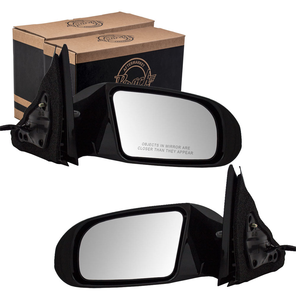 Pair Set Power Side View Mirrors with Signal and Memory Compatible with 09-14 Maxima 96302-9N81A 96301-9N81A