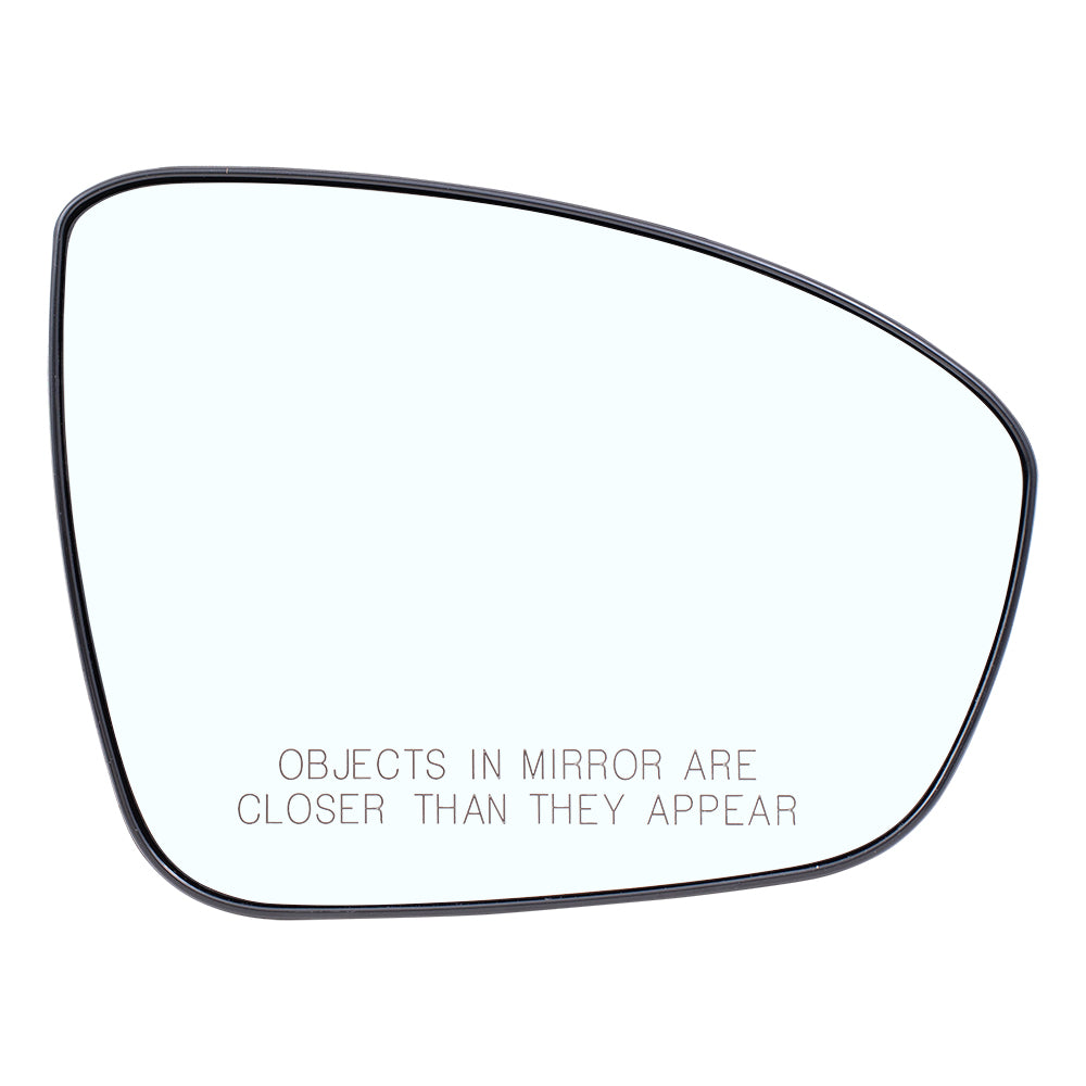 Brock Replacement Passenger Side Mirror Glass & Base with Heat Compatible with 2019 Altima