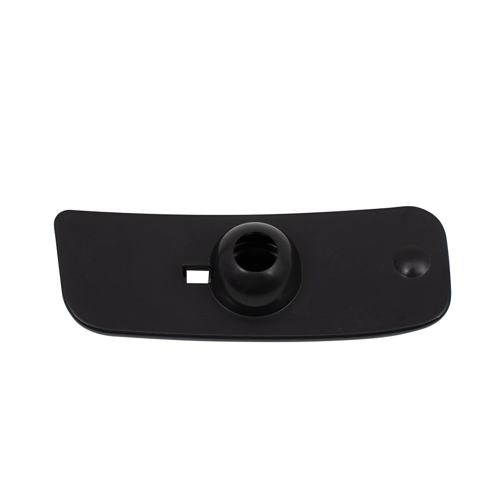 Brock Replacement Set Side Door Lower Mirror Glass with Bases Compatible with 2012-2019 NV1500 NV2500HD NV3500HD