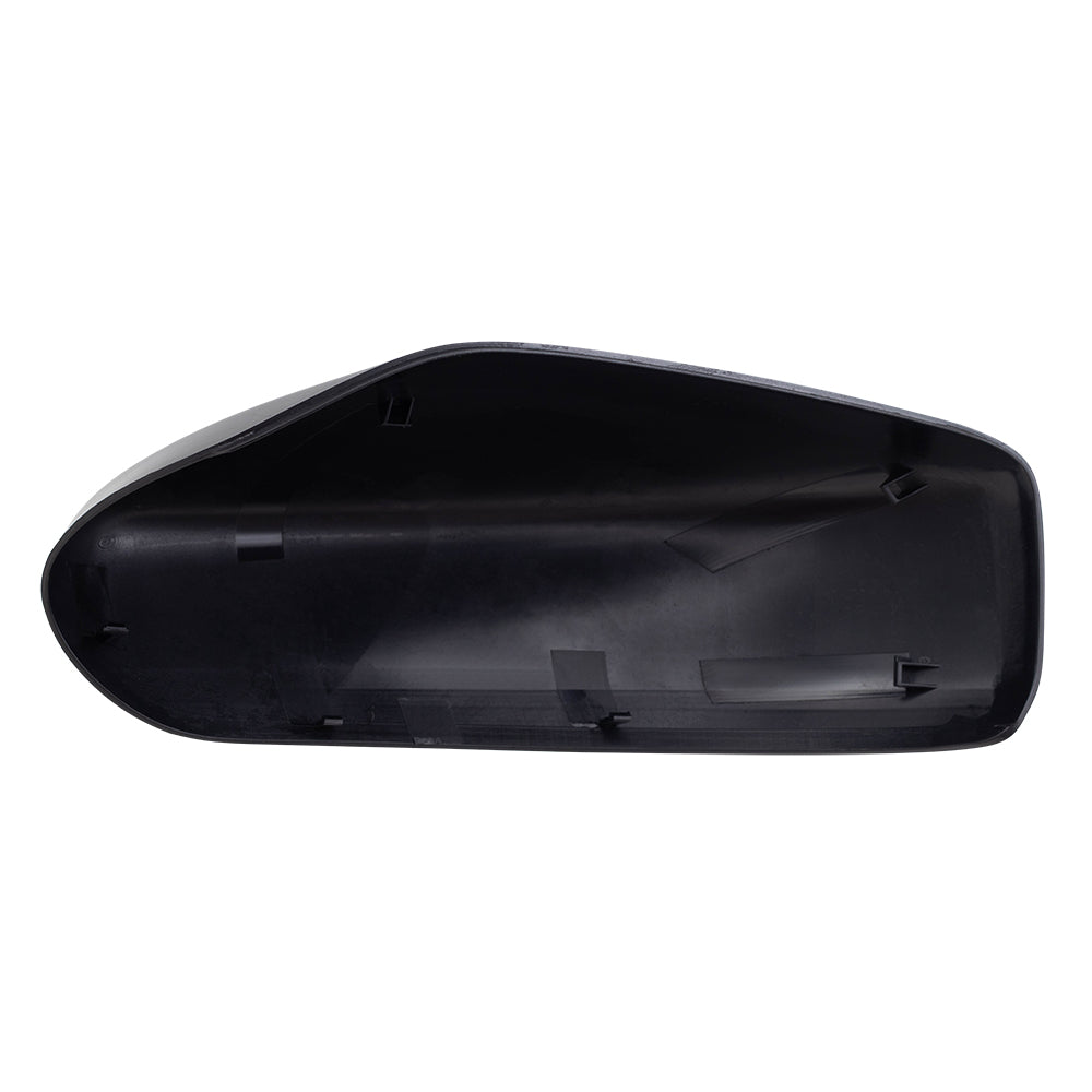 Brock Replacement Driver and Passenger Side Paint to Match Black Mirror Covers without Signal Light Compatible with 2013-2018 Altima