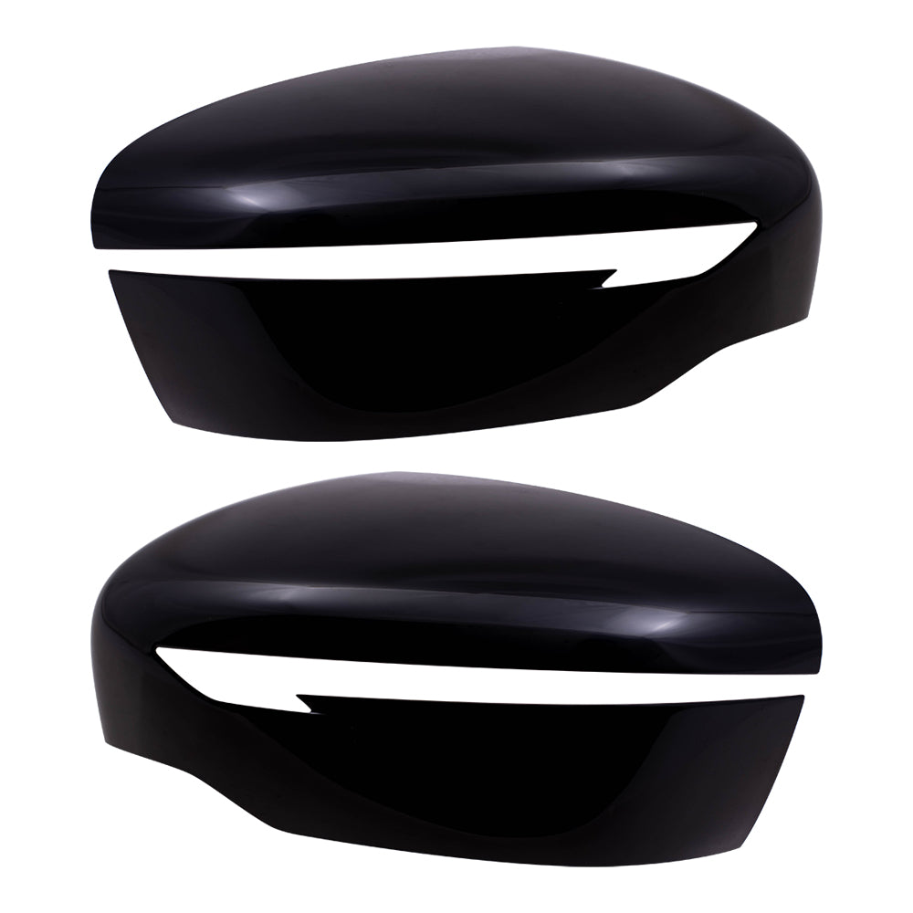 Replacement Set Door Mirror Covers Compatible with 2014 2015 2016 2017 2018 2019 Rogue 2017-2019 Rogue Hybrid