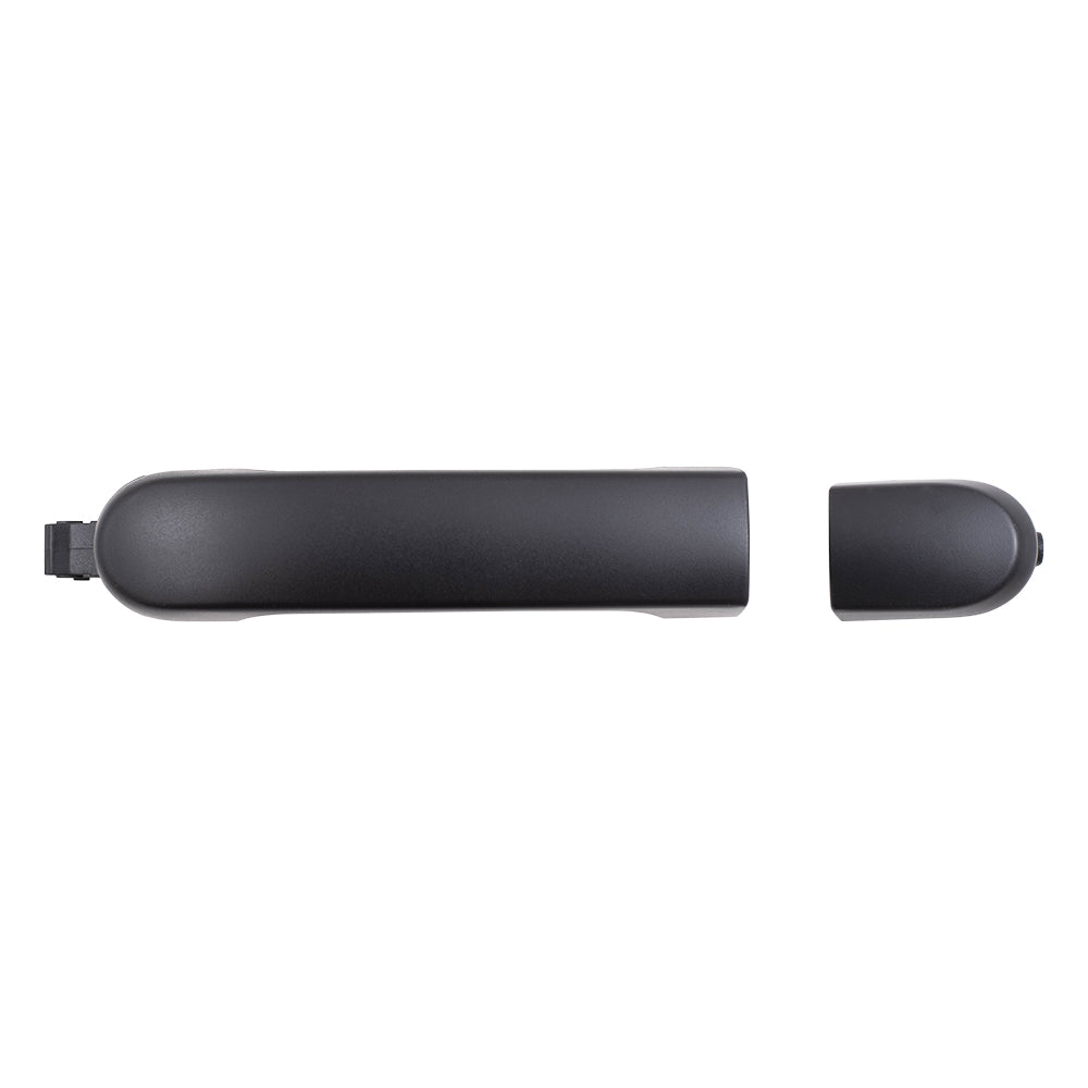 Brock Replacement Passengers Front Rear Outside Exterior Textured Door Handle Compatible with 07-11 Versa NI1311133