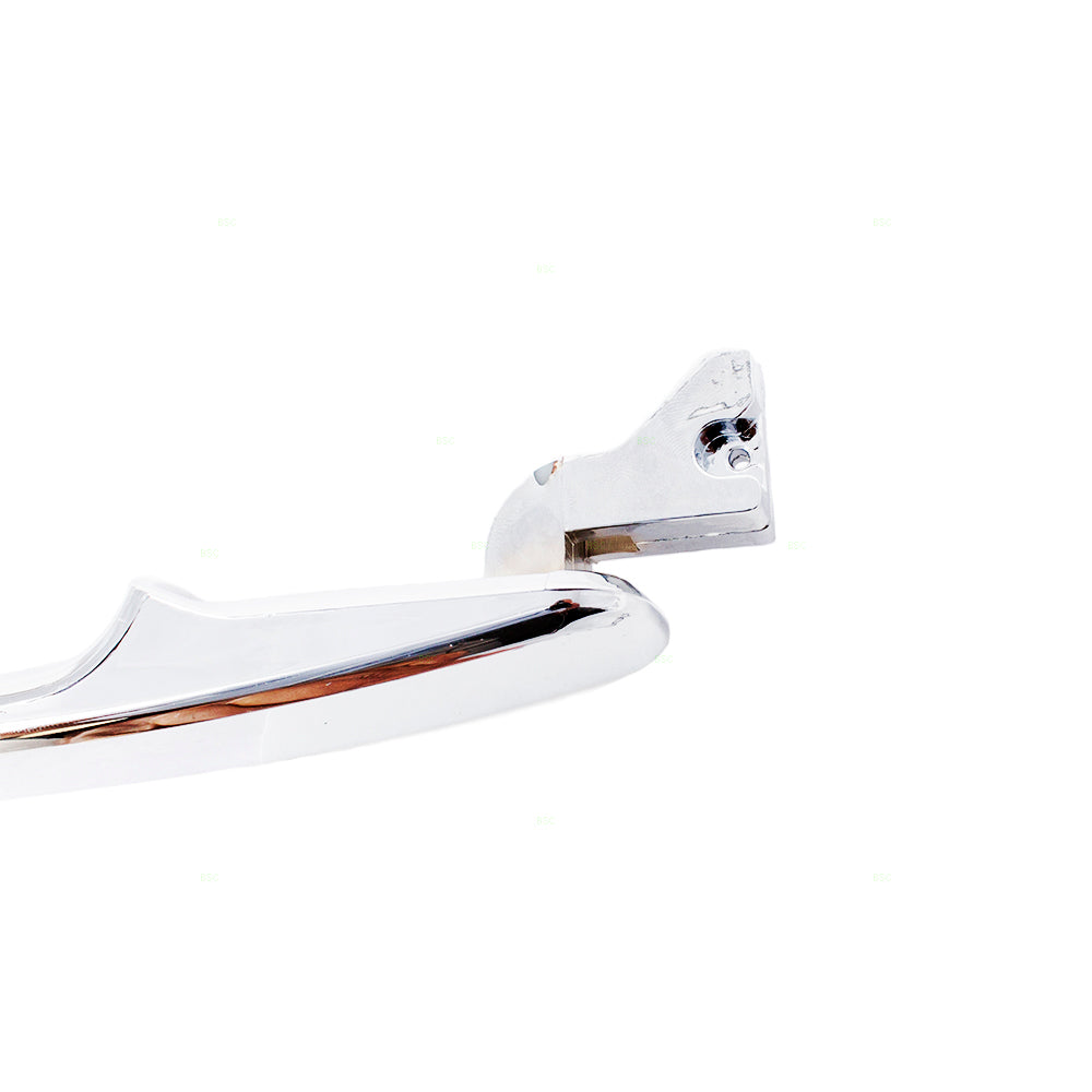 Brock Replacement for Drivers Exterior Outside Chrome Door Handle Front Left w/ Keyhole Compatible with 03-07 Murano 80640CA012