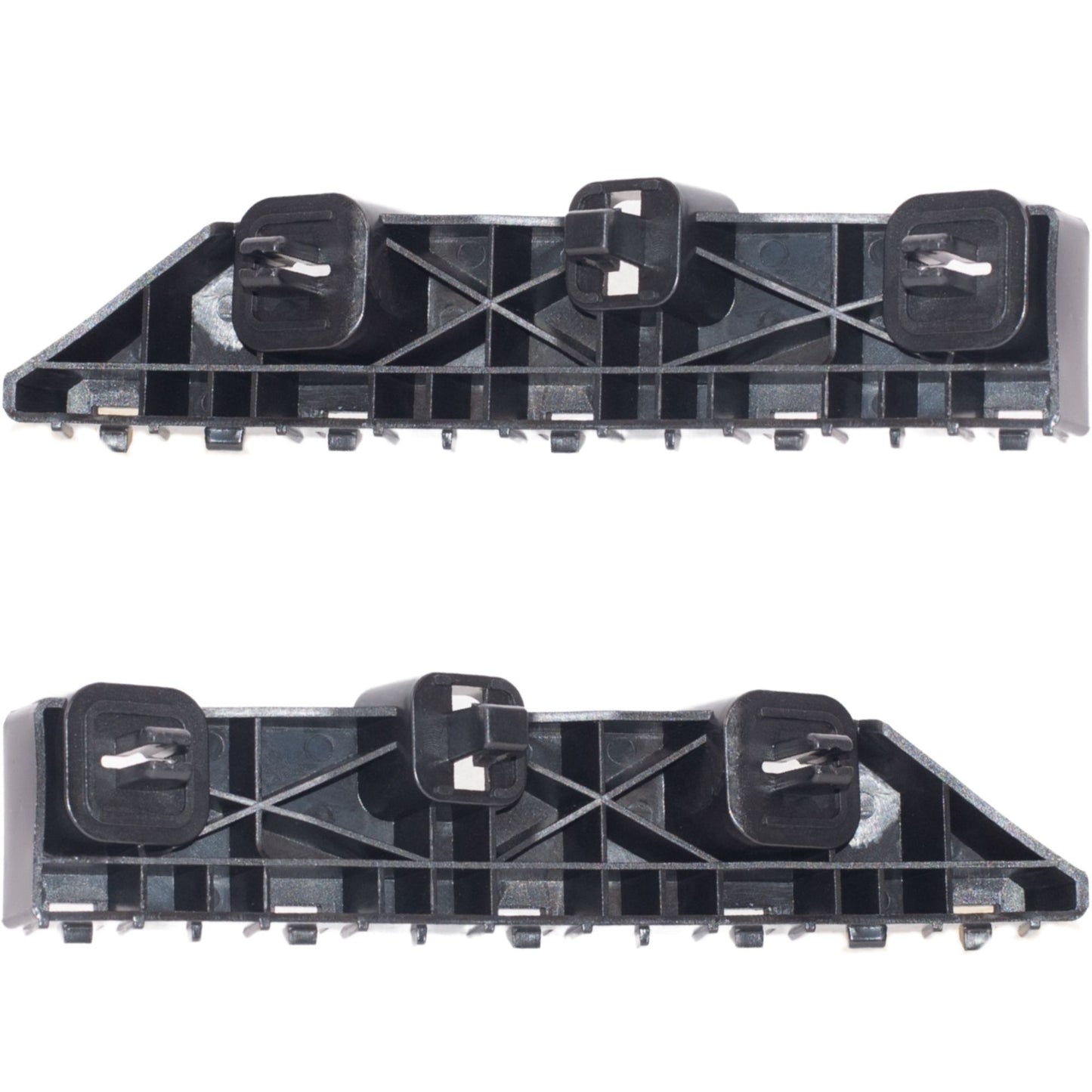 Front Driver Side Left Passenger Side Right Bumper Cover Side Support Bracket Set Compatible with 2013-2020 Nissan Pathfinder 2014 Nissan Pathfinder Hybrid 62227-3KA1A 62226-3KA1A NI1042107 NI1043107